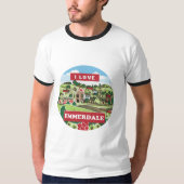 IK HOU VAN EMMERDALE" FANATIEK T-shirt (Voorkant)