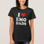 Ik hou van Emo Dads T-shirt (Voorkant)