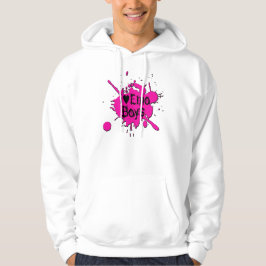 "Ik hou van emo jongens" Hoodie