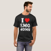 Ik hou van Emo Moms T-shirt (Voorkant volledig)