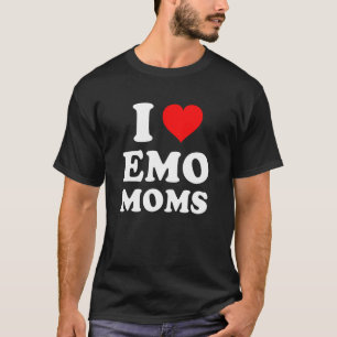 Ik hou van Emo Moms T-shirt