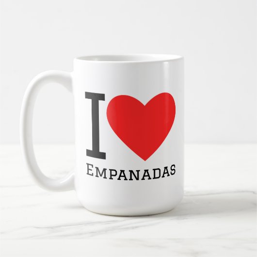 Ik hou van empanadas koffiemok (Links)