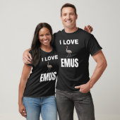 Ik hou van Emus T-shirt (Unisex)
