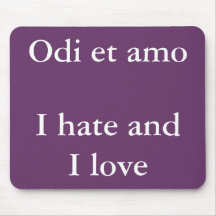 Ik hou van en ik haat het, Catullus quote