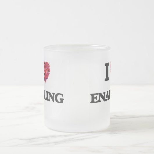 Ik hou van ENABLING Matglas Koffiemok (Center)