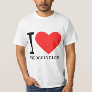Ik hou van endocrinologie t-shirt