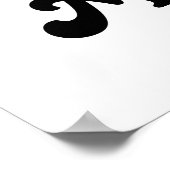 Ik hou van Engel Poster (Hoek)