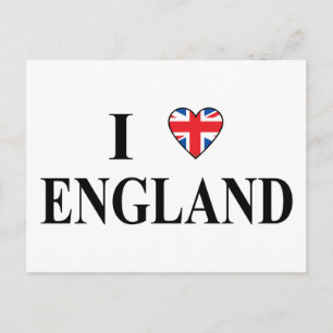 Ik hou van Engeland Briefkaart