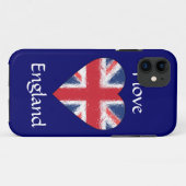Ik hou van Engeland Case-Mate iPhone Case (Achterkant (horizontaal))