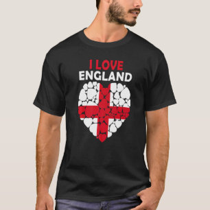 Ik hou van Engeland dat trots is om Engeland te zi T-shirt