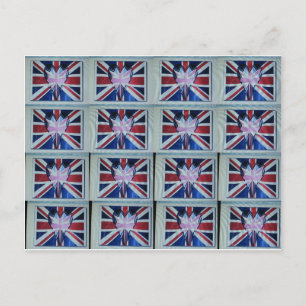 Ik hou van Engeland Kunstprint Briefkaart