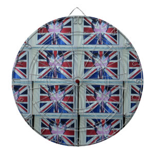 Ik hou van Engeland Kunstprint Dartbord