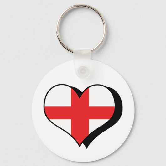 Ik hou van Engeland Sleutelhanger (Voorkant)
