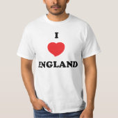 Ik hou van Engeland t-shirt (Voorkant)