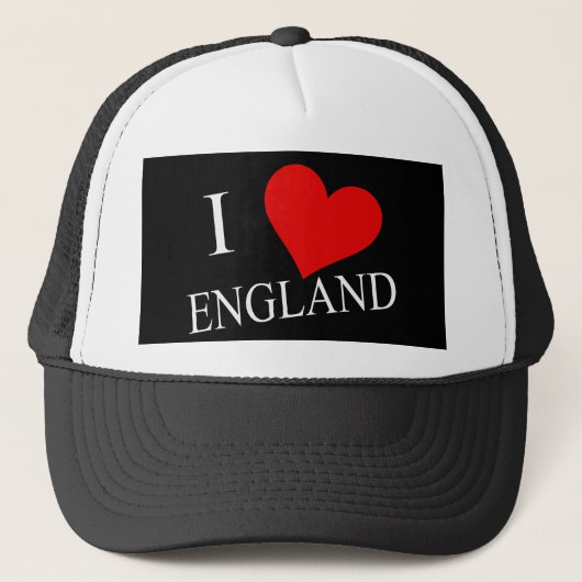 Ik hou van Engeland wt tht Trucker Pet (Voorkant)