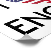 Ik hou van Engels Poster. Poster (Hoek)