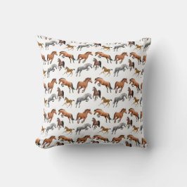 Ik hou van Engelse jumperpaarden Pillow Kussen