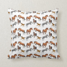 Ik hou van Engelse jumperpaarden Pillow Kussen
