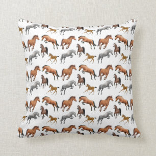 Ik hou van Engelse jumperpaarden Pillow Kussen
