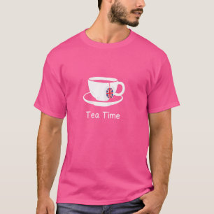 Ik hou van Engelse thee Britse slang Funny Tea Lov T-shirt