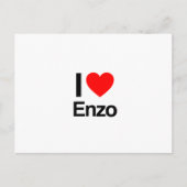 Ik hou van Enzo Briefkaart (Voorkant)