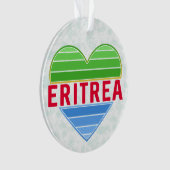 Ik hou van Eritrea, Eritrees hart Ornament (voorkant)