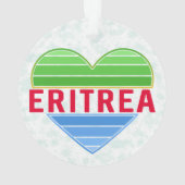 Ik hou van Eritrea, Eritrees hart Ornament (achterkant)