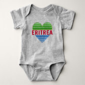 Ik hou van Eritrea, Eritrees hart Romper (Voorkant)