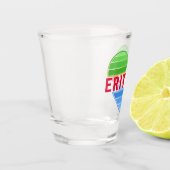 Ik hou van Eritrea, Eritrees hart Shot Glas (Links)