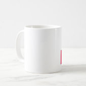 ik hou van eritrea koffiemok (Voorkant links)