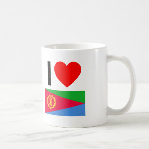 ik hou van eritrea koffiemok