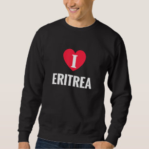Ik hou van Eritrea Patriottisch Thuisland Reizen Trui