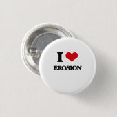 Ik hou van EROSIE Ronde Button 3,2 Cm (Voorkant /achterkant)