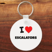 Ik hou van Escalators Sleutelhanger (Voorkant)