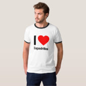 Ik hou van espadrilles t-shirt (Voorkant volledig)
