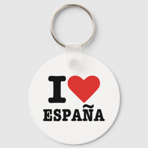 Ik hou van España - Spanje Sleutelhanger