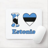 Ik hou van Estland Muismat (Met muis)