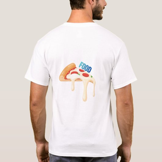 IK HOU VAN Eten! T-shirt (Achterkant)