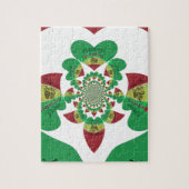 Ik hou van Ethiopia Lovely Hearts Colours Legpuzzel (Verticaal)