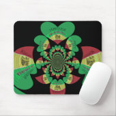 Ik hou van Ethiopia Lovely Hearts Colours Muismat (Met muis)