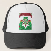 Ik hou van Ethiopia Lovely Hearts Colours Trucker Pet (Voorkant)