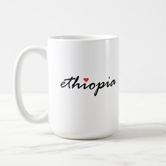 Ik hou van Ethiopië Koffiemok (Links)
