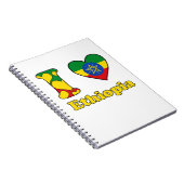Ik hou van Ethiopië Notitieboek (Rechterzijde)