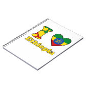 Ik hou van Ethiopië Notitieboek (Linkerzijde)