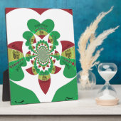 Ik hou van Ethiopië - Oprechte Rasta-kunst Fotoplaat (Zijkant)