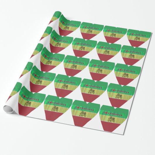 Ik hou van Ethiopië.png Cadeaupapier (Uitgerold)