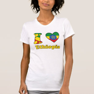 Ik hou van Ethiopië T-shirt