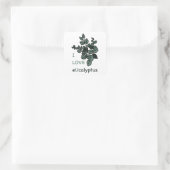 Ik hou van eucalyptus Sticker (Tas)