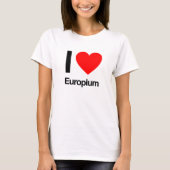 Ik hou van Europium T-shirt (Voorkant)