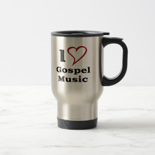 Ik hou van evangelmuziek reisbeker